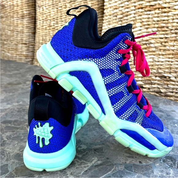 adidas Other - Adidas AdiPRENE Crazy Quick 3 Halloween Glow In The Dark Basketball Shoes Rare